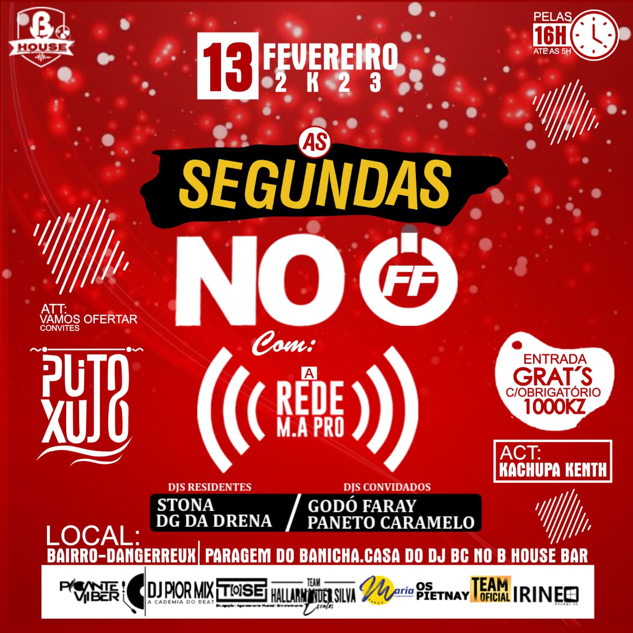 No Off Com a Rede M.A Pro